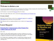 Tablet Screenshot of nhaines.com